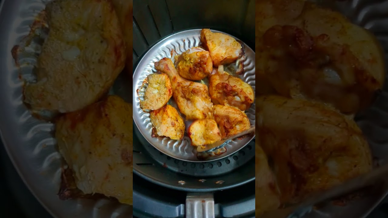 Healthy high protein air fryer chicken recipe for weight loss 