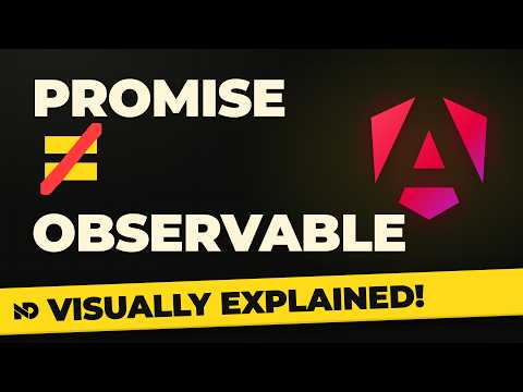 Promise vs Observable in Angular, Visually Explained !