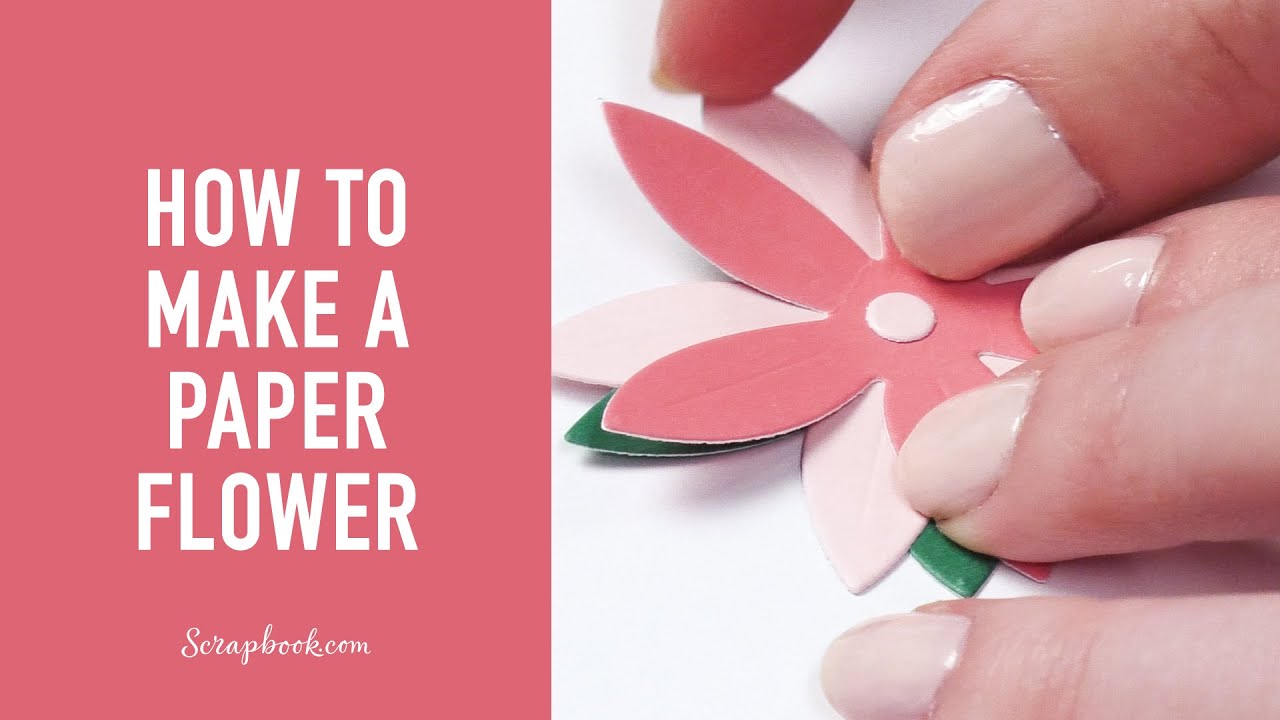How to Make a Paper Flower | Sizzix