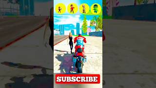 All character multiplayer challange 🤯 INDIAN BIKE DRIVING 3D💥| #shorts #gaming #gta