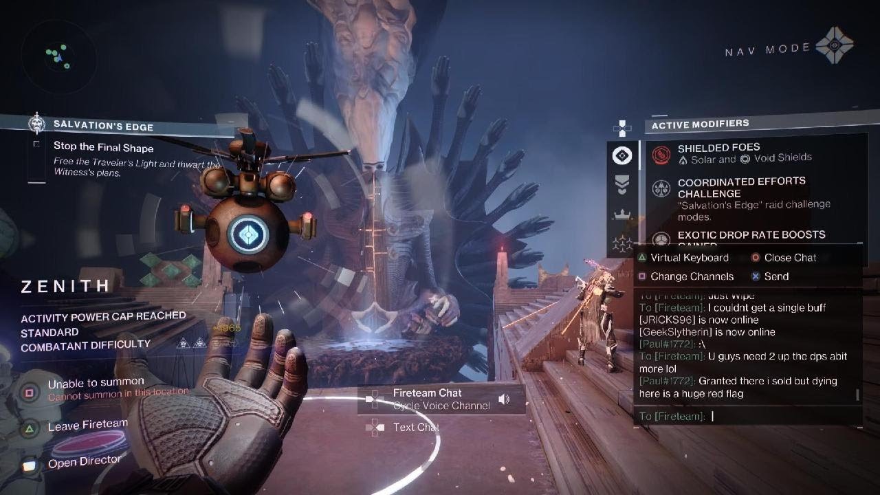 Destiny 2 Salvation Edge Final boss carrying 2 new players - YouTube