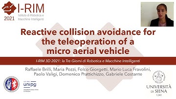 Reactive collision avoidance for the teleoperation of a micro aerial vehicle