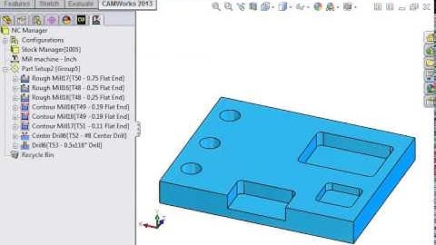 02 CAMWorks 2 5 Axis Milling   25 Sorting Operations