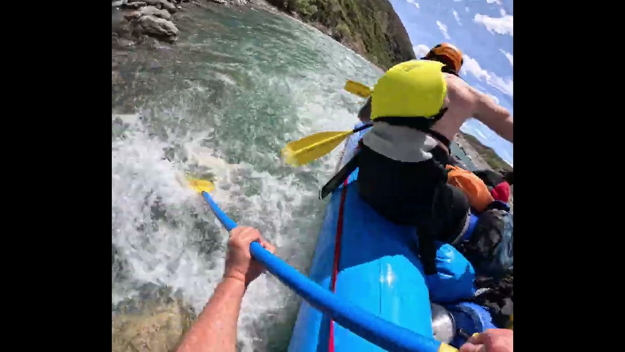 Labour weekend rafting the Clarence