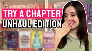 TRY A CHAPTER UN-HAUL EDITION 🤔 Will I Unhaul Them?