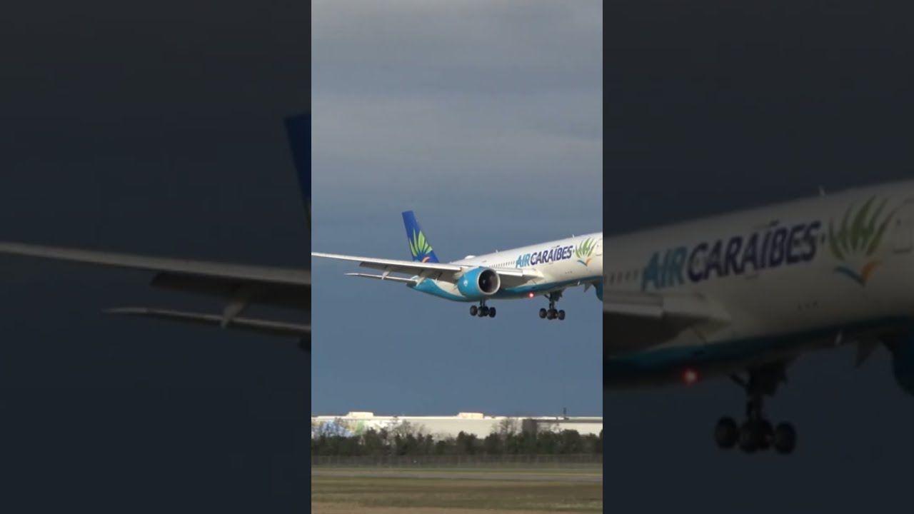 エアカライベス A350XWB Air Caraibes Airbus A350-900 LIMITED! w/Stand Reg F-HHAV