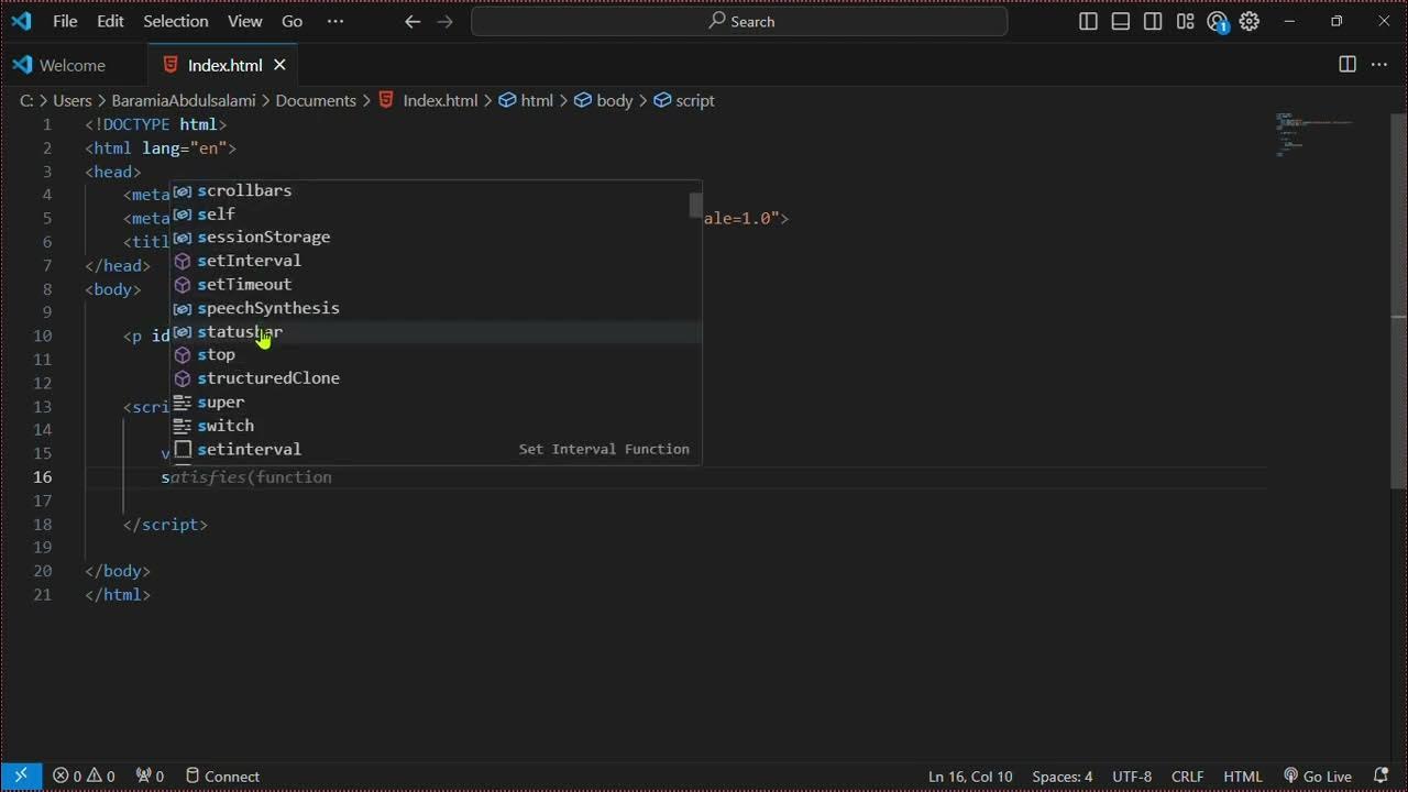 Display current day in javascript using switch case method youtube