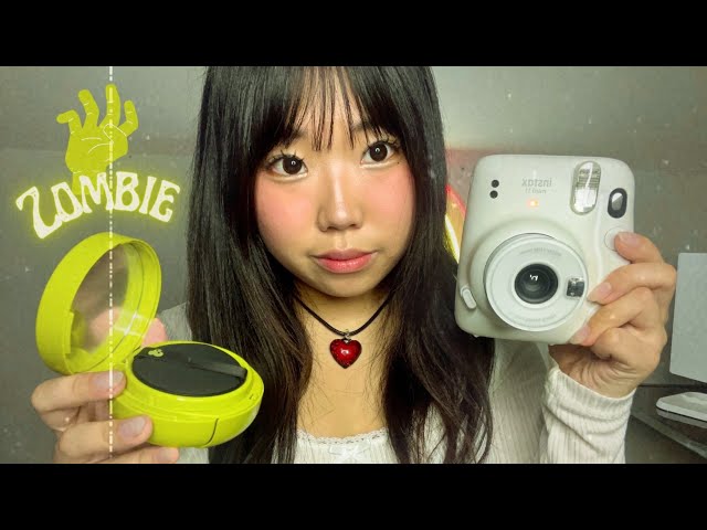 Doing your makeup BUT you're a Zombie🧟‍♀️ ASMR