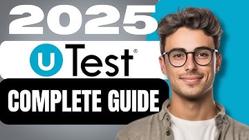 How Utest Website Works - How to Make Money Testing Websites 2025(STEP BY STEP GUIDE)