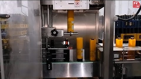 Shrink Sleeve Applicator | Automatic Shrink Sleeve Machine