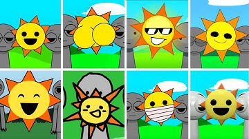 Incredibox - Sprunki but Only MR. SUN in ALL different mods | V2