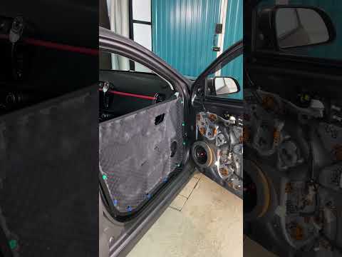 Сделал шумовиброизоляцию дверей РИО Х #kiariox #kiario #ildarbayanov