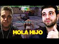 La reaccin de rusito a encontrarse con vegetta  dedsafio ark