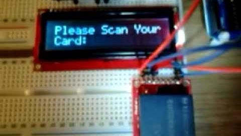 Displaying an RFID on a LCD via Arduino