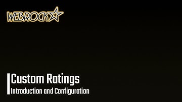 Custom Ratings WordPress plugin | Introduction and Configuration