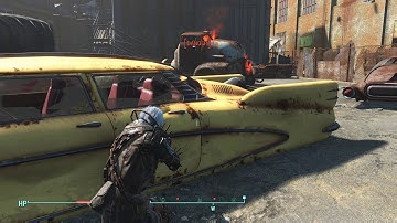 Fallout 4 - Car Explosion Stupidity