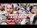 Vlogmas 21/Le damos SORPRESA a los niños! /Vacunas de los 2 meses #familianumerosa