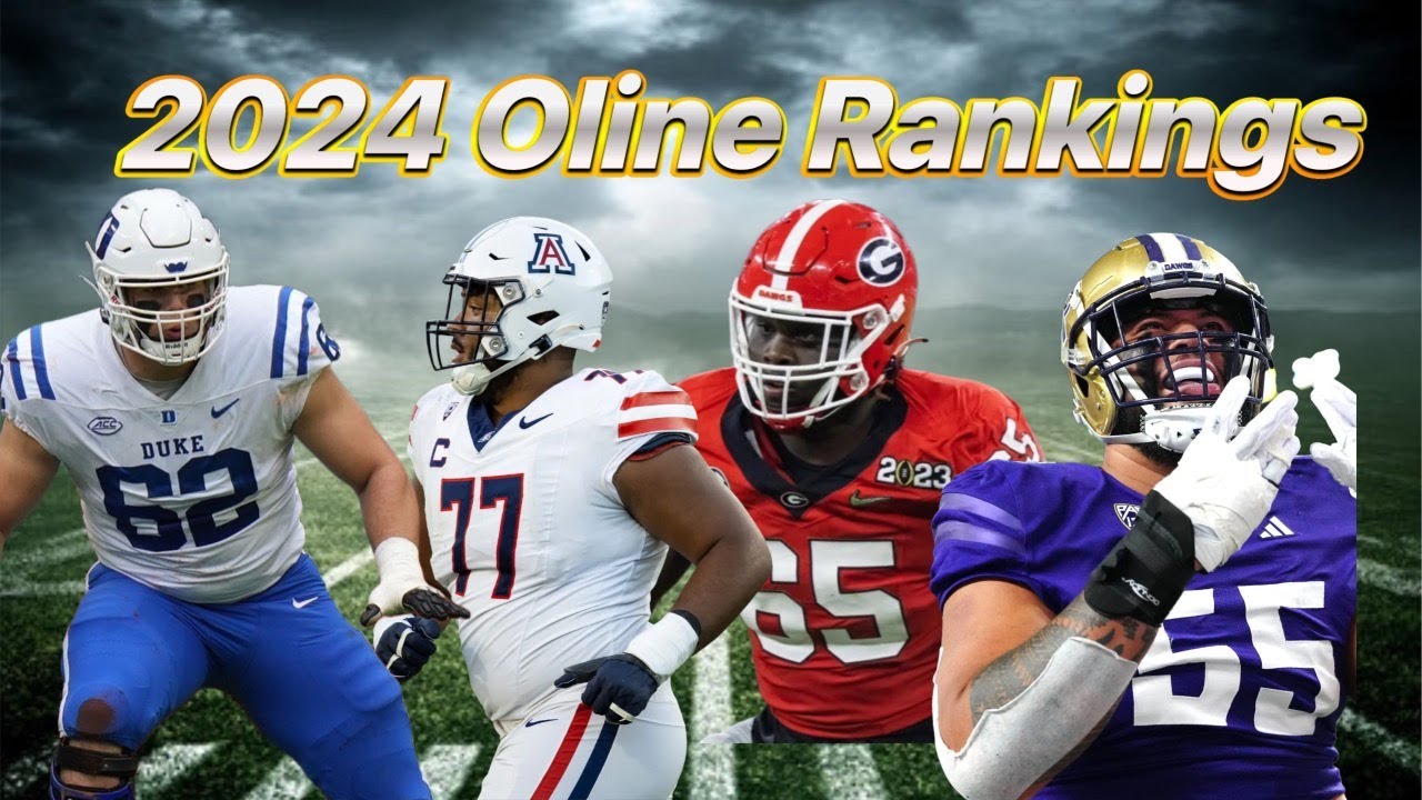 2024 Oline Rankings W/ Voch Lombardi ( Which Offensive Linemen fit in