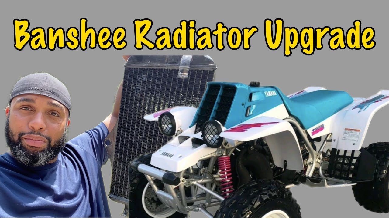 1992 Banshee Over Sized Radiator Install YouTube