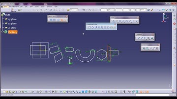 How to use rectangle command in CATIA