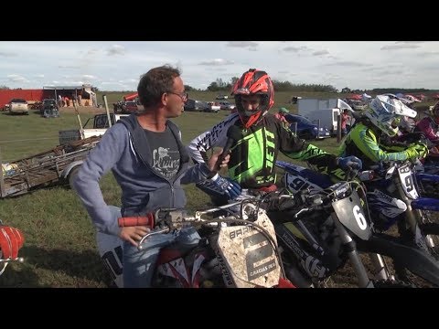 Motores rugiendo, mucho barro y adrenalina: MotoCross en Migues