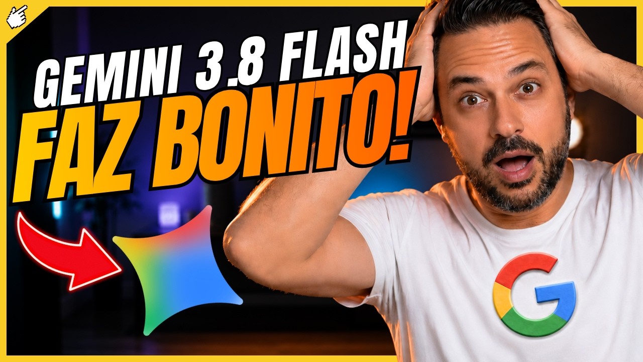 🔥Google Responde à Anthropic em Menos de 24 Horas! Gemini 3.8 Flash Surpreende!