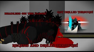 Shin Godzilla REGENS Head \u0026 PIERCES Godzilla's Chest – Brutal Gore Animation