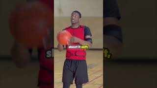 Guide hand touching not shooting — this one cue changes everything 🎯🏀