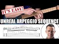 UNREAL Fast Guitar Arpeggio Sequence – Tutorials with Guitarmastery