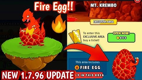 New Baby Fire Egg in Dynamons World 😱🤯 | Dynamons World New Update 1.7.96🥵 | Full Mt Krembo Gameplay