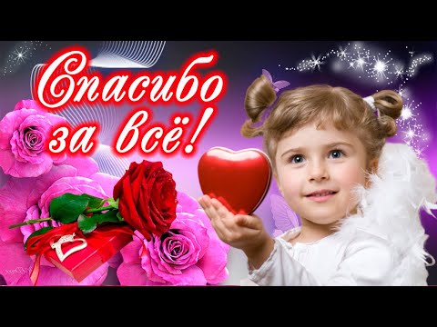 Милое поздравление с Международным Днем СПАСИБО! 11 января - Международный День Спасибо! Для друзей!