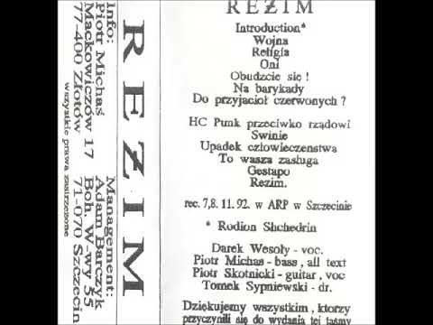Reżim — Rezim - demo '92 tape (Poland hc)