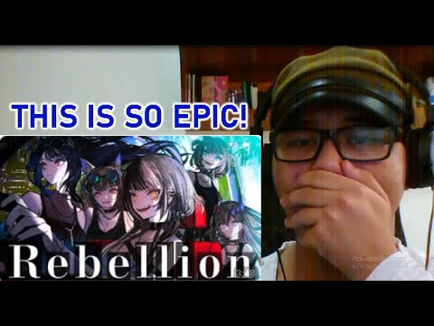 REBELLION-HoloEN-Advent-Debut song reaction