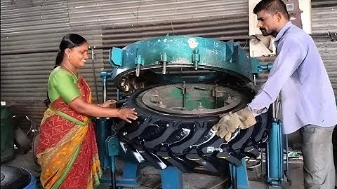 #tractor tyre rebutton proccess
