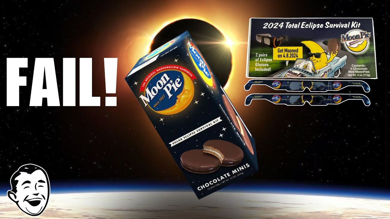 Total Eclipse Merch Promotions & Moon Pie Fail