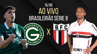 Goiás x Botafogo/SP - AO VIVO - Brasileirão Série B  - 16/05/2026