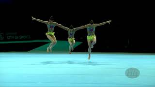 Israel (ISR) - 2018 Acrobatic Worlds, Antwerpen (BEL) - Combined Women's Group