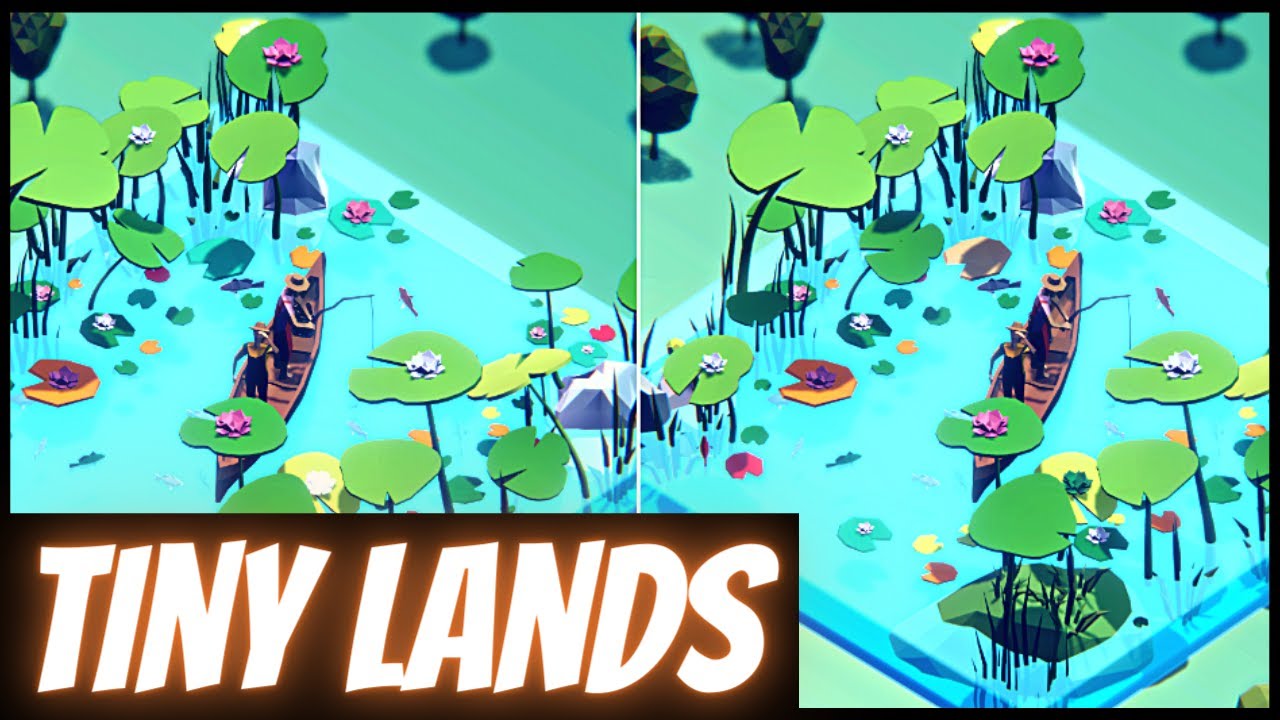 Let's Play TINY LANDS | 3D Isometric Puzzle Game