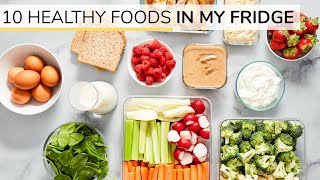 WHAT'S IN MY FRIDGE | 10 healthy staples for easy meals + snacks screenshot 3