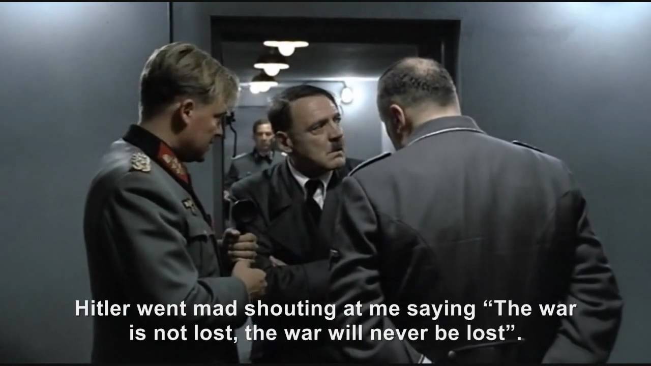 Hitler phones The Bunker Hitler