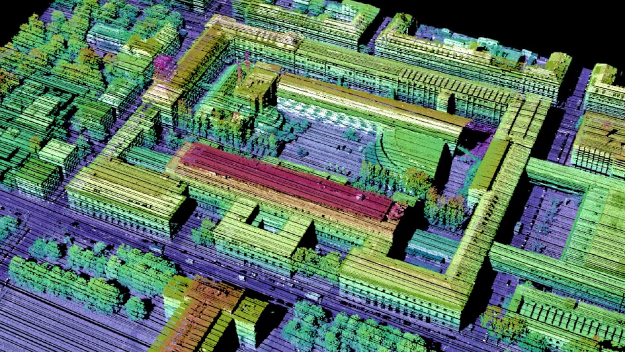 TUM-ALS-2009: Airborne Laser Scanning (ALS), 3D Point cloud TUM ...