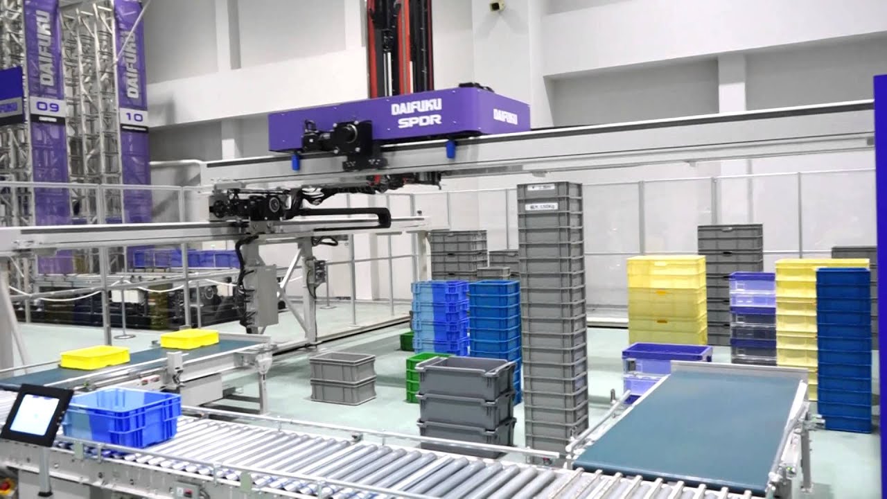 다이후쿠(DAIFUKU) 자동화 시스템_5 - YouTube