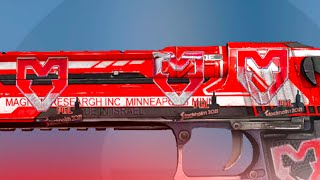 75% market price; Csgo Desert Eagle | Code Red (Well-Worn) + 4 Foil stickers