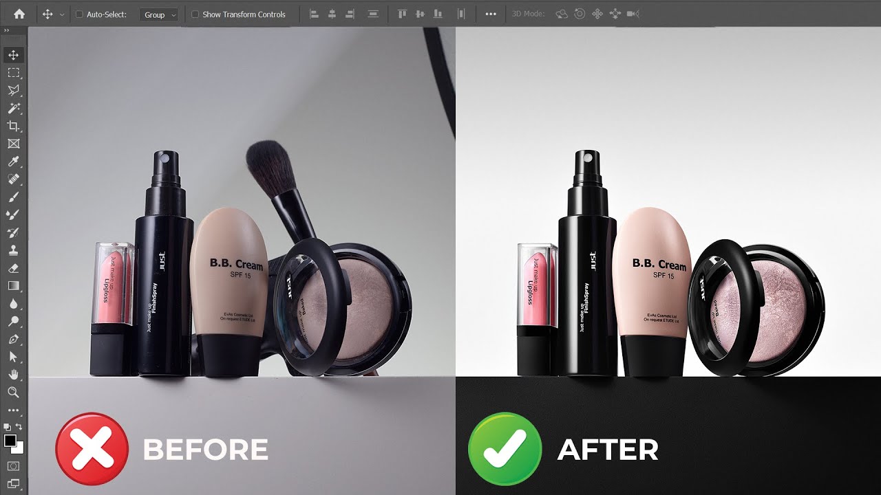 How to Retouch Product Photos | Retouch high end in Photoshop | Product image editing for ecommerce