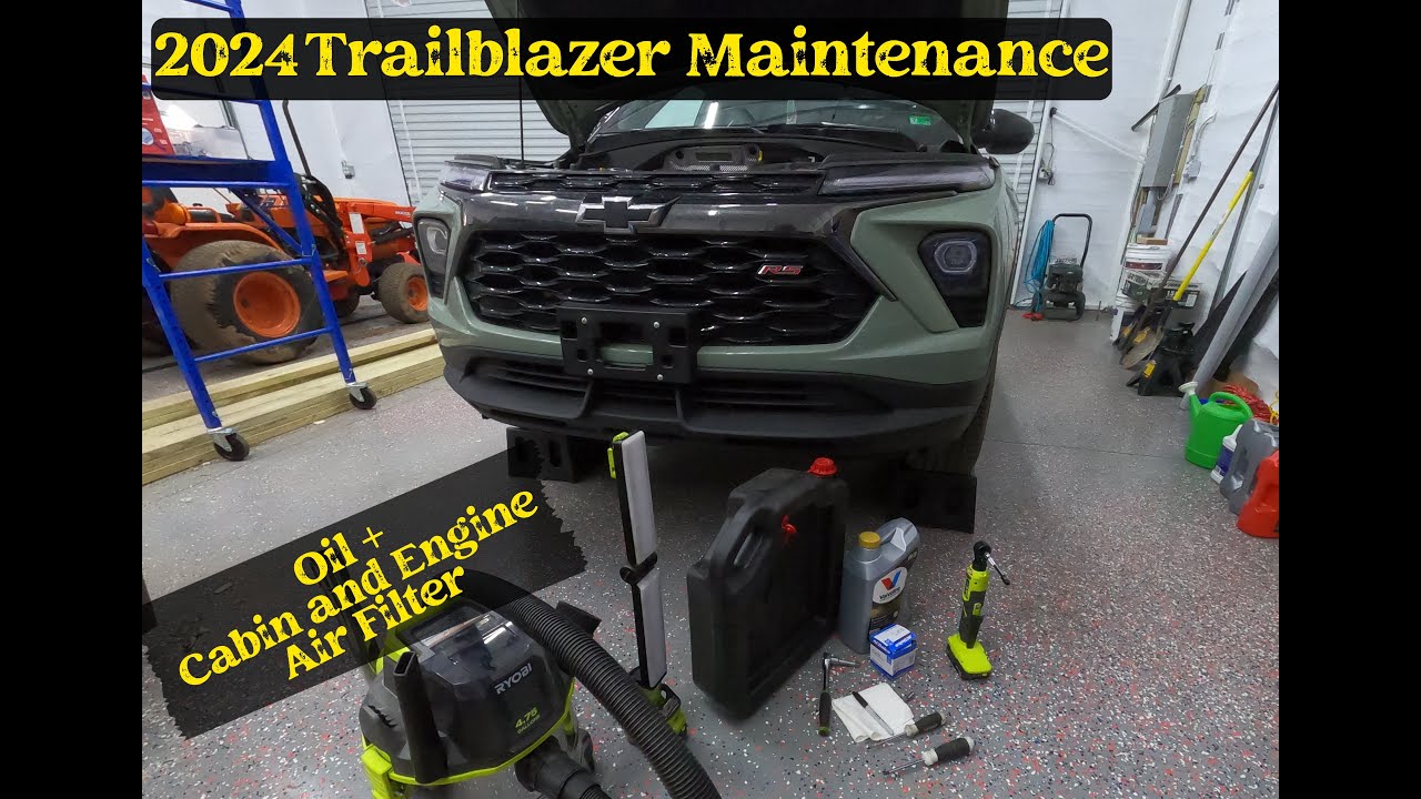 Техническое обслуживание Chevy Trailblazer — замена масла и фильтров — полное руководство «сделай...