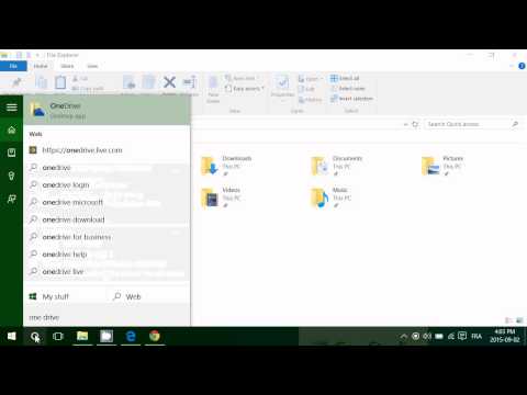 Windows 10 What is Onedrive cloud storage