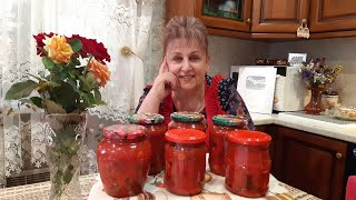 ЛЕЧО на ЗИМУ! ВКУСНО, ПРОСТО! Сколько не приготовь, всё равно мало.