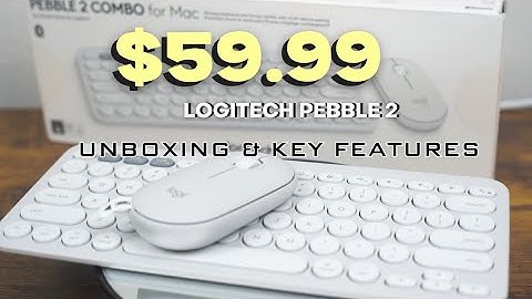 Logitech Pebble Keys 2 K380S | Pebble Combo | Unboxing & Key Features