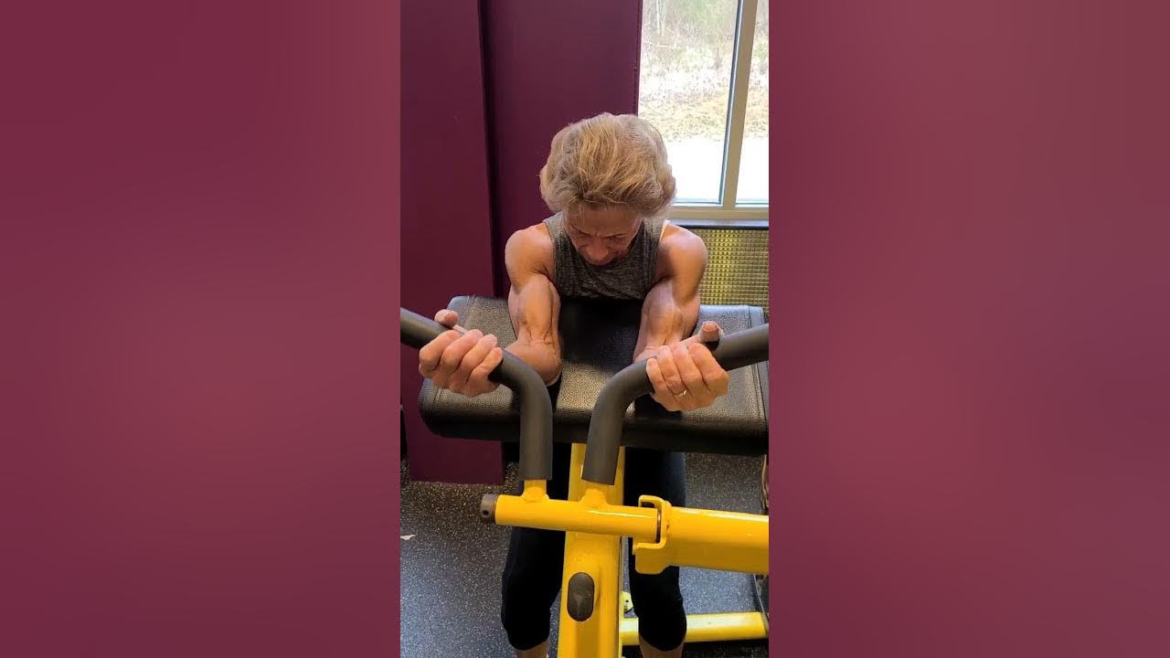 When Grandma is Also a Gymbro. #bodybuilding #fitnessmotivation #gym