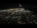 Aterrizando de noche los angeles